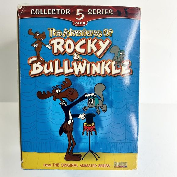 The Adventures of Rocky and Bullwinkle 5 VHS Set Collector Series - Picture 1 of 10